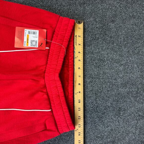 PUMA Scuderia Ferrari Race Sweatpants Red Mens Small Rosso Corsa 538165-02 NWT - Picture 7 of 9